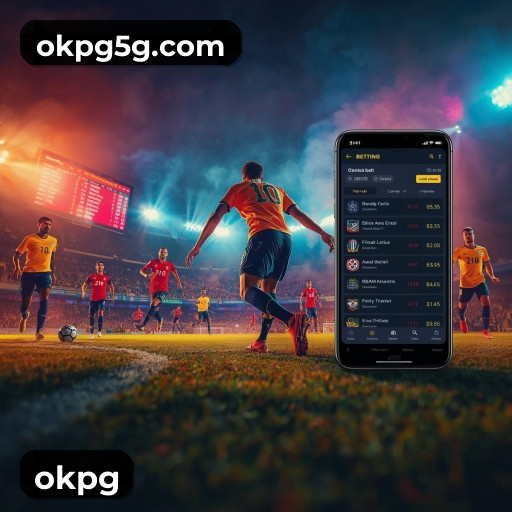 Aplicativo móvel okpg para iOS e Android